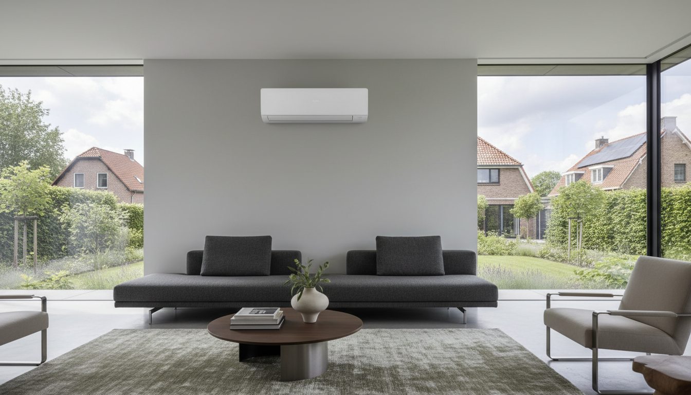 Airco installatie - Airconditioning Bakstenen Woonhuis 36